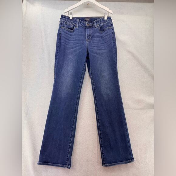 EUC Women’s NYDJ Not Your Daughters Jeans Marilyn Straight Jeans size 10 - Picture 1 of 4